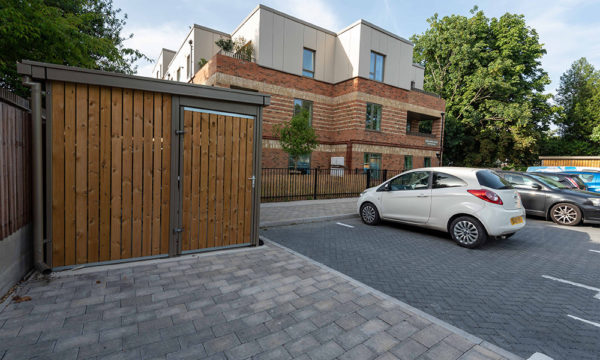 urbanspec H-Series Cycle Store, urbanspec H-Series Bin Room Building and Bin Storage Units - Wallington Public Hall