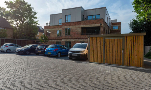urbanspec H-Series Cycle Store, urbanspec H-Series Bin Room Building and Bin Storage Units - Wallington Public Hall