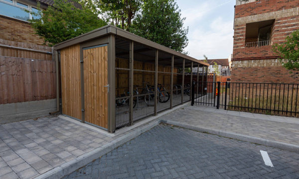 urbanspec H-Series Cycle Store, urbanspec H-Series Bin Room Building and Bin Storage Units - Wallington Public Hall