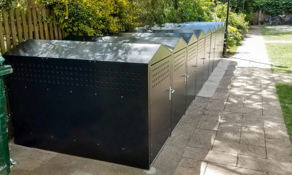 PTL 18 Outdoor Storage locker- black cladding