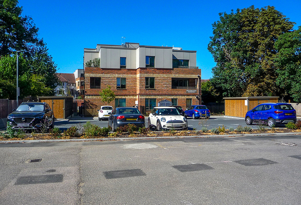 urbanspec H-Series Cycle Store, urbanspec H-Series Bin Room Building and Bin Storage Units - Wallington Public Hall