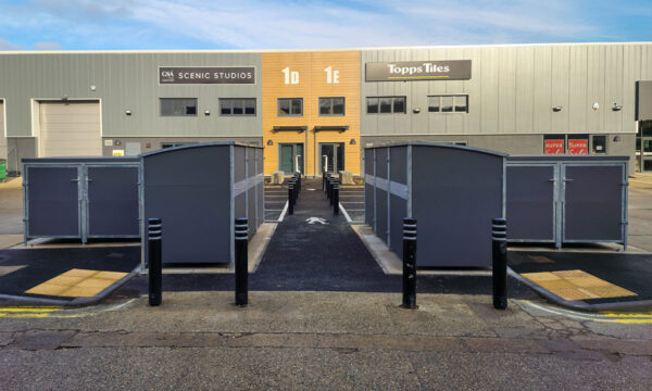 Bike-S Module and P-Series Wheelie Bin Stores