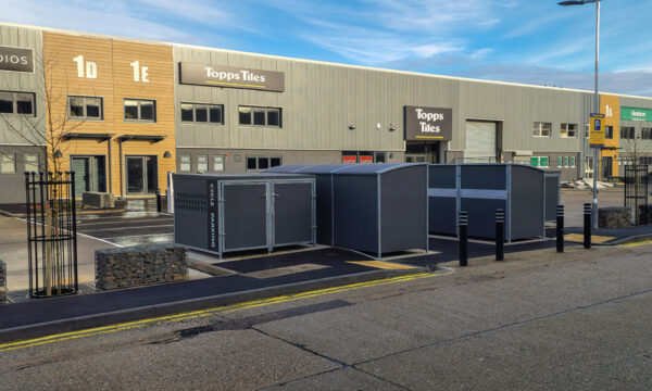 Bike Parking Modules and PBM Bin Storage Housings