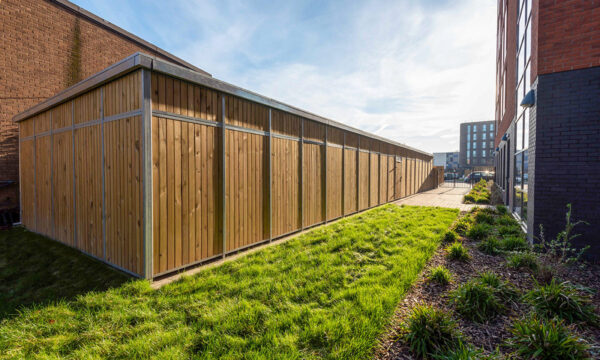 Cycle Hub with two tier bike racks