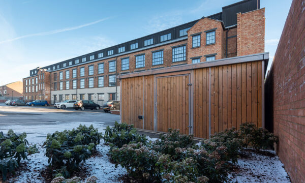 Bin Storage Building at The Barker Building, Northampton