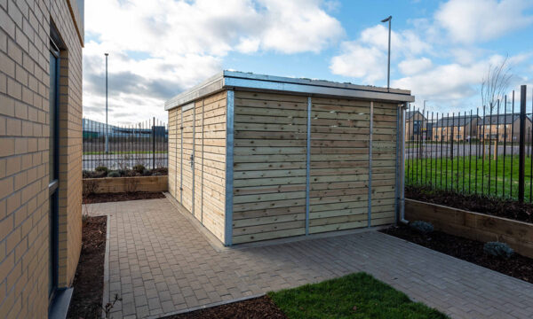 Cycle Hub for secure bike storage