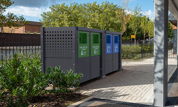Recycling Bin Enclosure