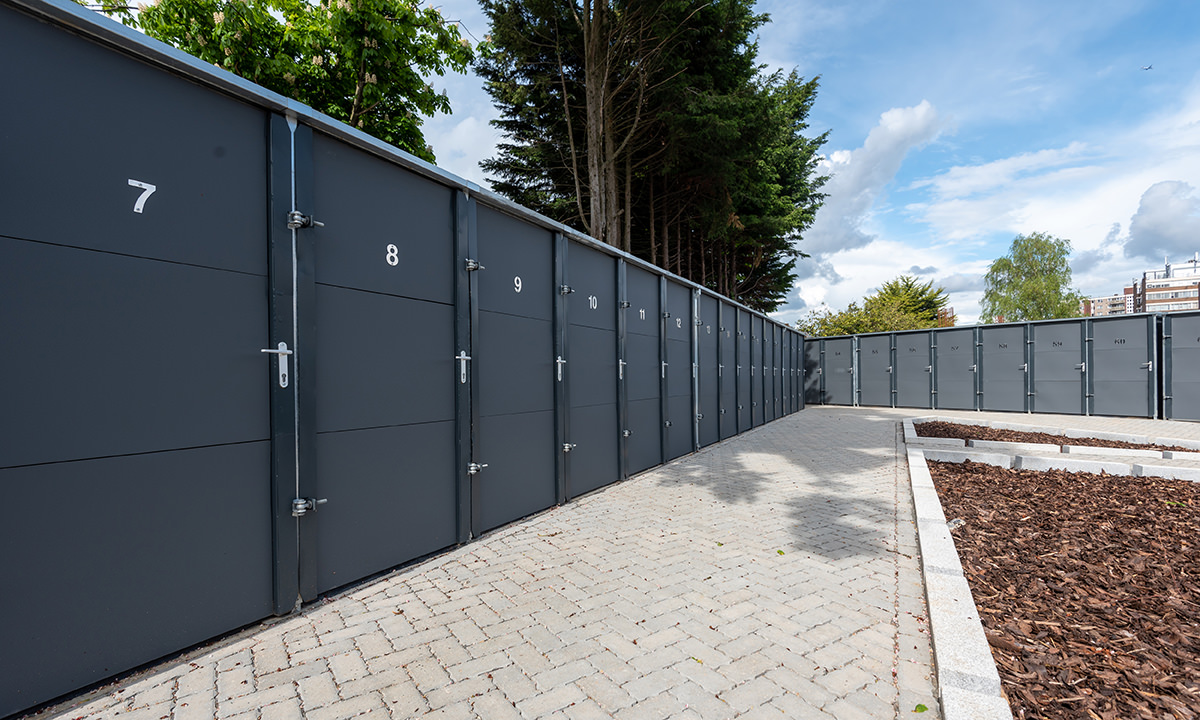 Multi-purpose storage locker