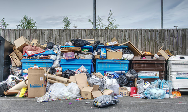 Fly-tipping and sidewaste