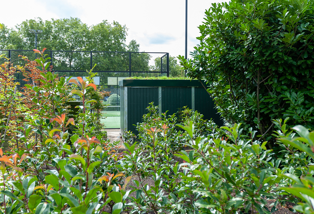 Greenroof Storage Building