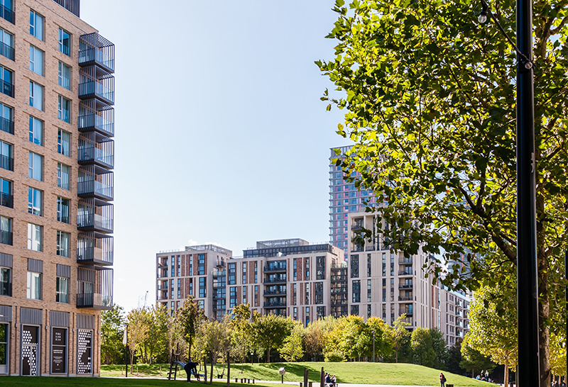 urban greening on new development