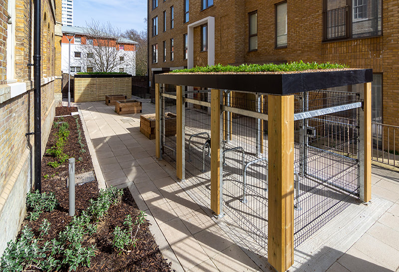 External Bike Storage