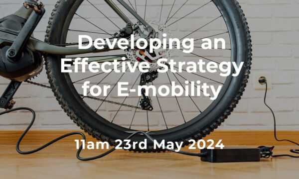 Effective strategy for e-mobility webinar