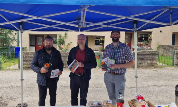 urbanspec Bike Shelters with T2 Gas-assisted Two-tier Bike Racks