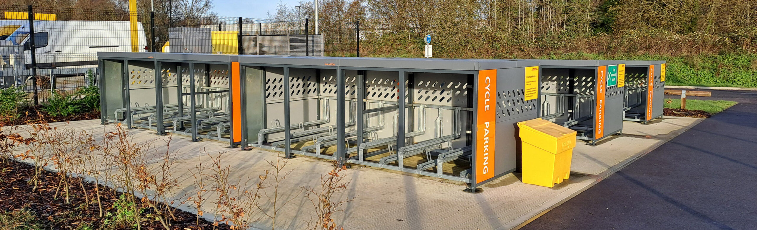 Bike storage units