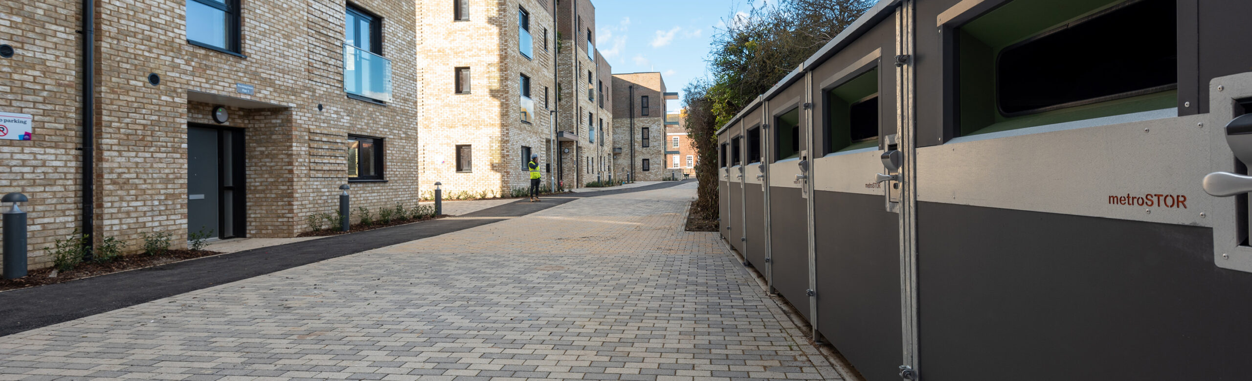 Bike and waste storage