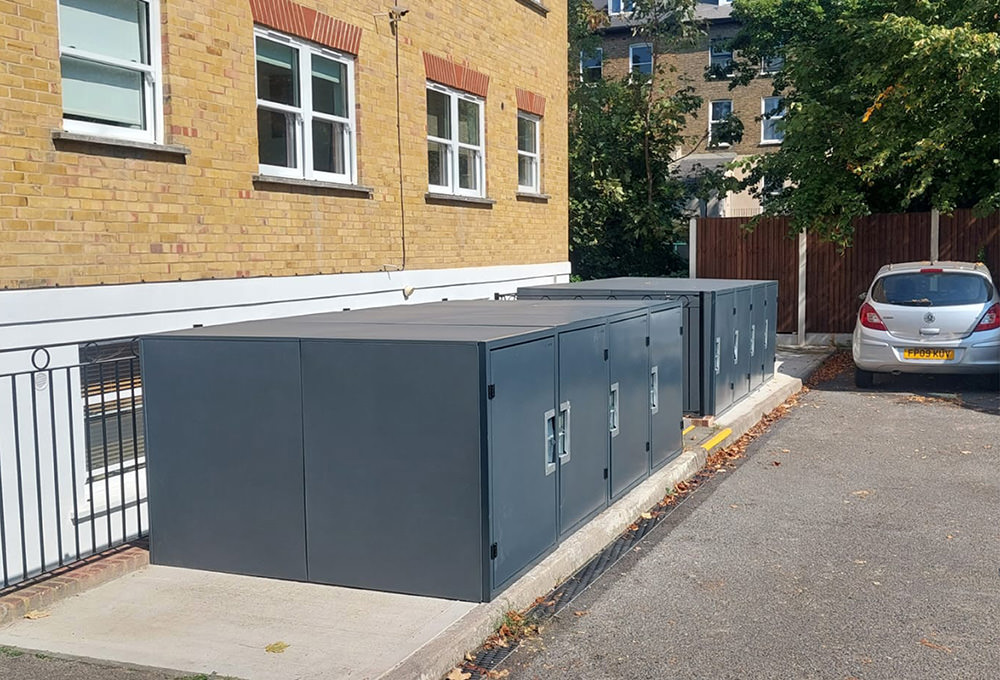 Domonic Court cycle Storage Units