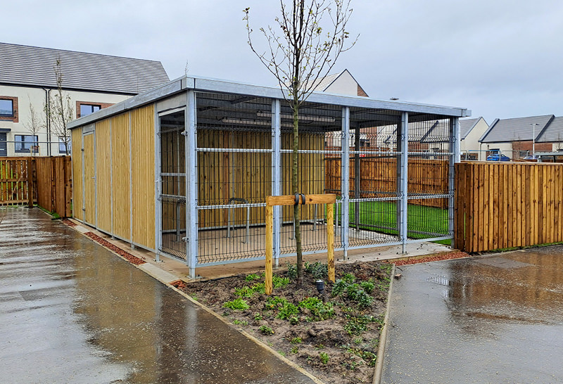 External bin storage