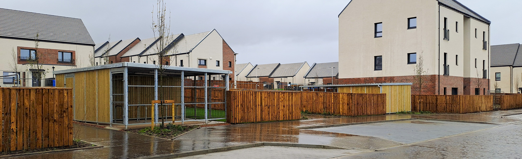 Bin and cycle storage units