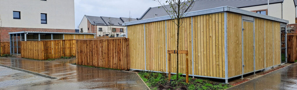 Cycle & bin storage units