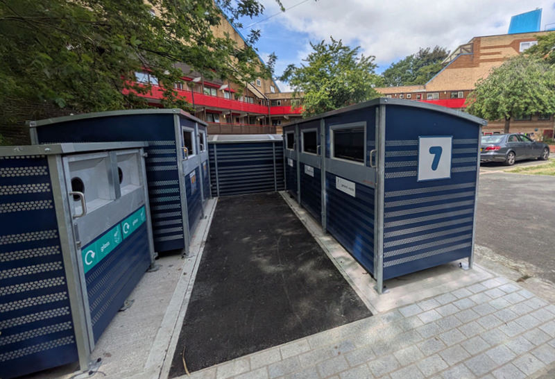 Bin Store Enclosures