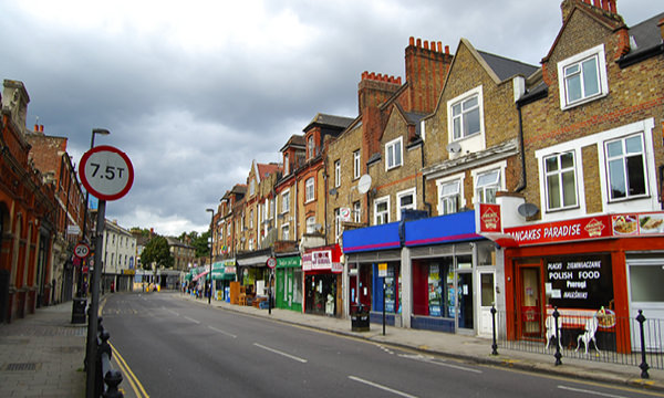Recycling in flatted shops